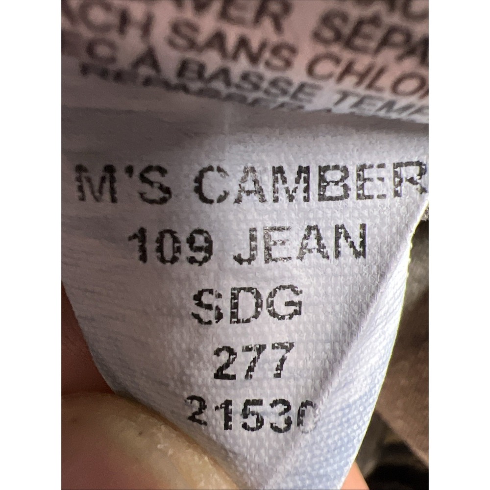 Mountain Khakis Jeans Men 38x30 Blue Classic Fit Straight Preppy M's Camber 109 - Picture 7 of 15
